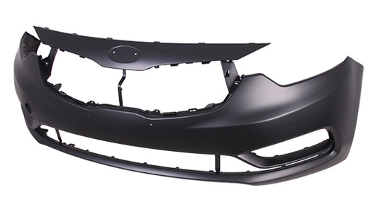 Bumper Front Primed Without Sensor Fits Sedan And Ex Model Hatchback For Kia - KI1000163