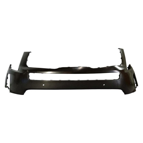 Bumper Upper Front Primed With Sensor For Kia - KI1014107