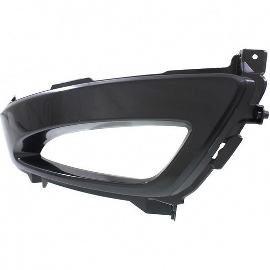 Fog Lamp Bezel Front Driver Side Matte-Black Korea Built For Kia - KI1038108