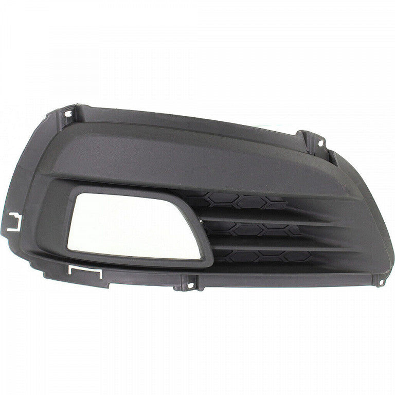 Fog Lamp Cover Front Passenger Side Matte-Black With Hole For Kia - KI1039106