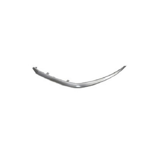 Bumper Molding Front Driver Side Satin Chrome For Kia - KI1046111