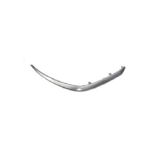 Bumper Molding Front Passenger Side Satin Chrome For Kia - KI1047111