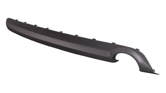 Bumper Rear Lower Matte-Black With Right Side Exhaut Hole (Sx ) Capa For Kia - KI1115101C