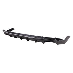 Valance Rear Matte Dark Gray Includes Chrome/Black Moulding With Dual Exhaust For Kia - KI1195123