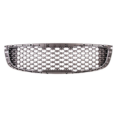 Grille With Surround View Without Auto Cruise Brown Silver For Kia - KI1200179