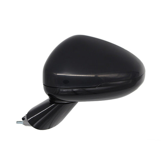 Door Mirror Driver Side Power Ptm Htd Gloss Black With Blind Spot For Kia - KI1320245