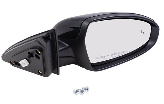 Door Mirror Passenger Side Power Htd Gloss Black With Blind Spot For Kia - KI1321225