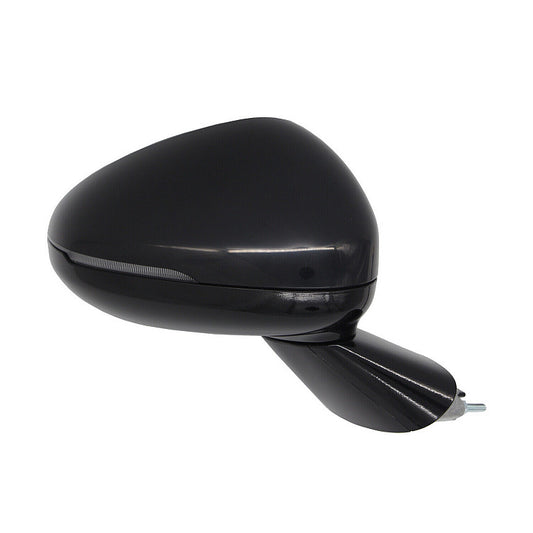 Door Mirror Passenger Side Power Ptm Htd Gloss Black With Blind Spot/Signal For Kia - KI1321247