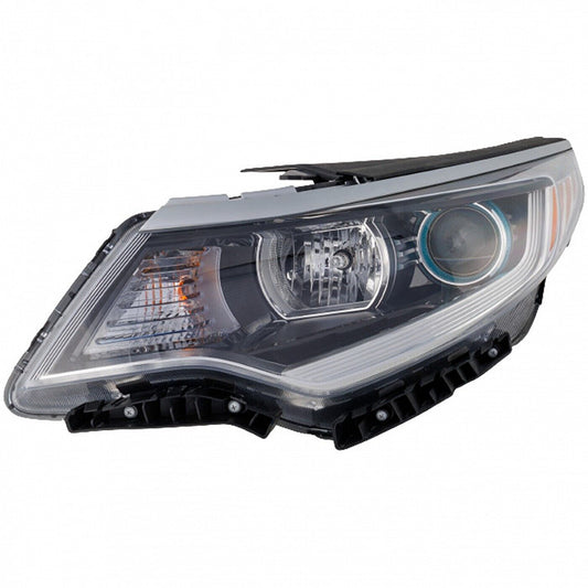 Head Lamp Driver Side Halogen Without Led Drl High Quality Return Restricted - Final Sale - No Warranty Coverage For Kia - KI2502219