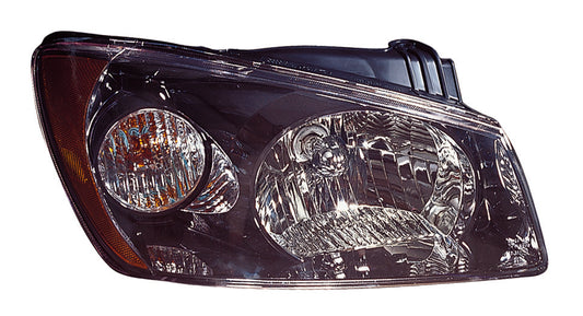 Head Lamp Passenger Side (Smoked) Ex/Sx High Quality For Kia - KI2503117