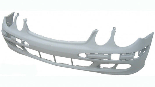 Bumper Front Primed Gray Without H L Washer Without Sport Pkg For Mercedes - MB1000171