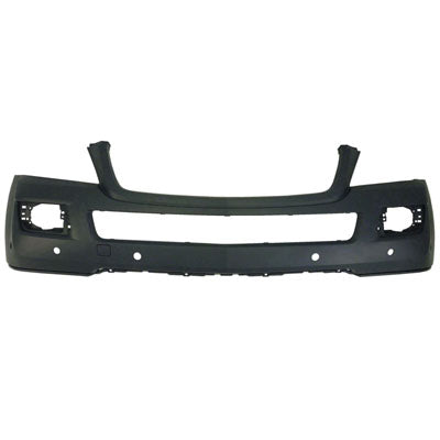 Bumper Front Primed With Sensor Without H L Washer Hole Without Curve Lighting For Mercedes - MB1000257