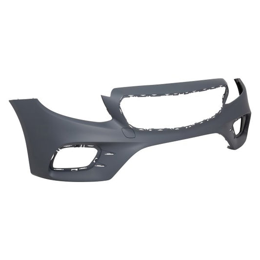 Bumper Front Primed Ptm Without Park Assist Sensor For Mercedes - MB1000535