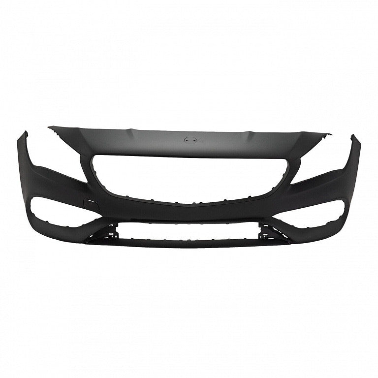 Bumper Front Primed Ptm With Tow Hook /Amg Without Park Assist Sensor/Aero Pkg For Mercedes - MB1000538