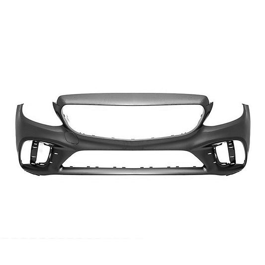 Bumper Front Primed Ptm With Amg Without Active Park Assist / Camera For Mercedes - MB1000576
