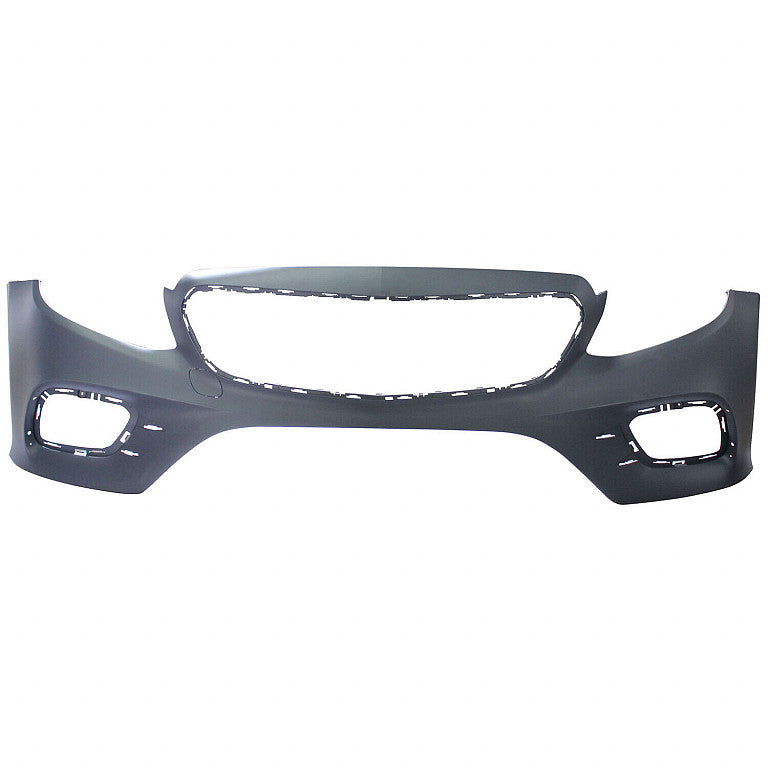 Bumper Front Primed Ptm With Tow Hook Without Park Assist Sensor For Mercedes - MB1000590