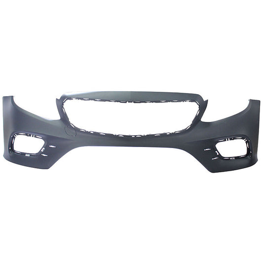 Bumper Front Primed Ptm With Tow Hook Without Park Assist Sensor For Mercedes - MB1000590