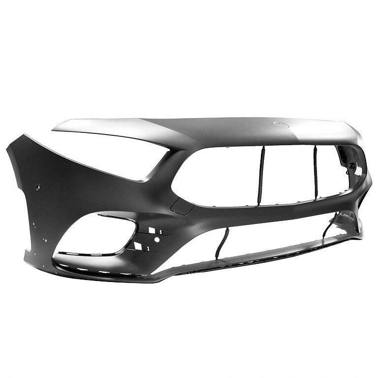 Bumper Front With Tow Hook/Camera/4 Park Assist Sensor For Models With Dynamic Valance For Mercedes - MB1000606