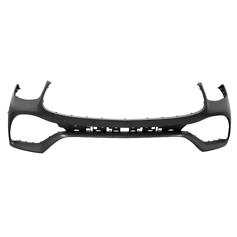 Bumper Front Primed Ptm With Tow Hook/2 Park Assist Sensor For Mercedes - MB1000620