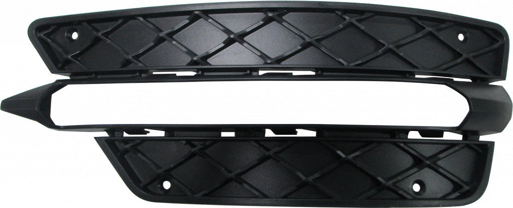 Grille Lower (Bezel) Driver Side With Amg Pkg Black For Mercedes - MB1038126
