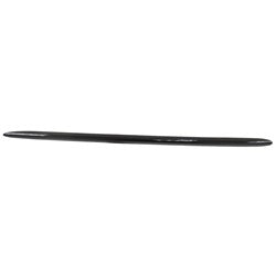 Grille Lower Moulding Driver Side Ptd Bright Black Without Carbon Pkg For Mercedes - MB1046168