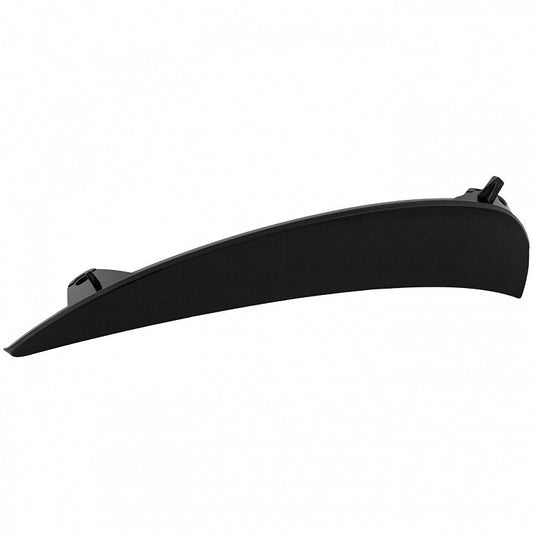 Bumper Molding Front Driver Side Outer Bright Black For Mercedes - MB1046183