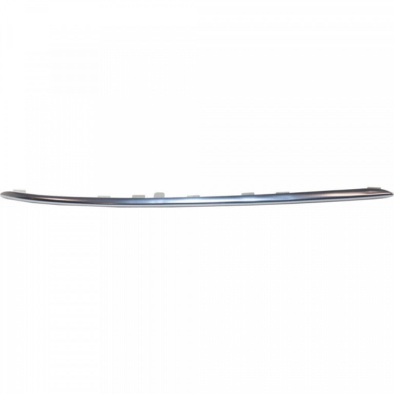 Bumper Molding Front Passenger Side Upper Satin Chrome Without Night Pkg For Mercedes - MB1047141