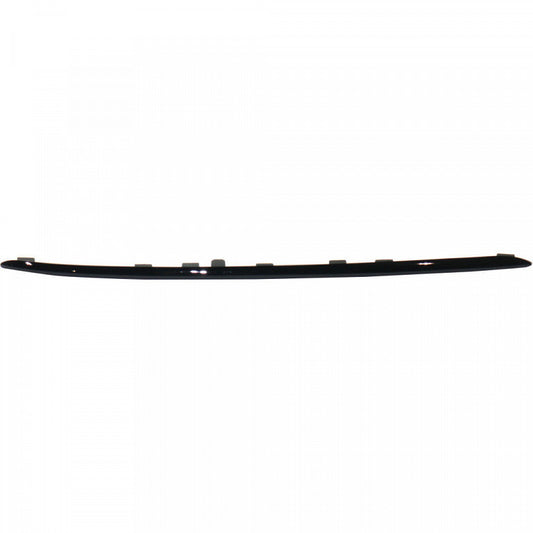 Bumper Molding Front Passenger Side Ptd Bright Black With Night Pkg For Mercedes - MB1047142
