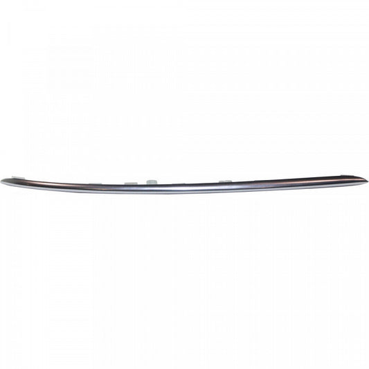 Bumper Molding Front Passenger Side Satin Chrome Without Night Pkg For Mercedes - MB1047143
