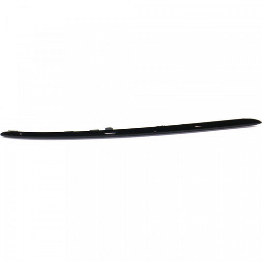 Bumper Molding Front Passenger Side Lower Ptd Bright Black With Night Pkg For Mercedes - MB1047144