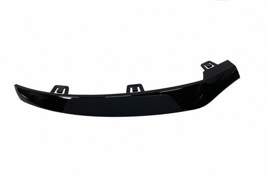 Spoiler Front Passenger Side (Corner End Piece) Gloss Black For Mercedes - MB1047199