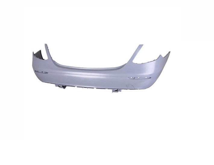 Bumper Rear Primed Ptm For Sdn With Luxury Pkg/Molding Grooves Without Park Assist Sensor For Mercedes - MB1100416