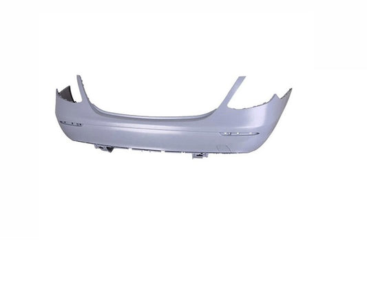 Bumper Rear Primed Ptm For Sdn With Luxury Pkg/Molding Grooves Without Park Assist Sensor For Mercedes - MB1100416