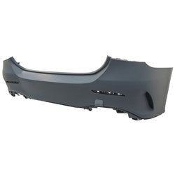 Bumper Rear Primed With Tow Hook Cover/Grille Vent Cover/Amg Without Sensors For Mercedes - MB1100442