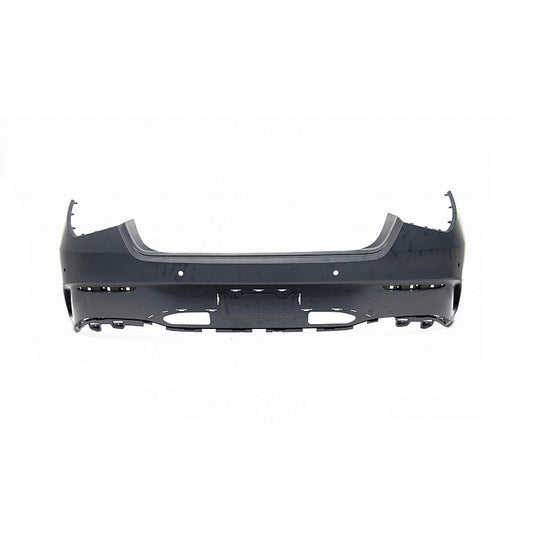 Bumper Rear Primed Ptm With Park Assist Sensor/ Amg Capa For Mercedes - MB1100453C