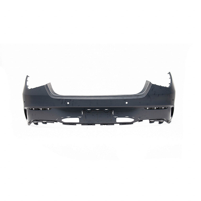 Bumper Rear Primed Ptm With Park Assist Sensor/ Amg For Mercedes - MB1100453