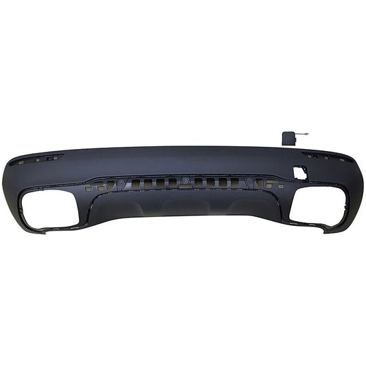 Bumper Rear Lower Textured Black With Tow Hook Without Park Assist/Amg For Mercedes - MB1115134