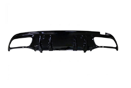 Valance Rear Lower Bright Black Finish With 2 Park Assist Sensor/ Amg For Mercedes - MB1195133