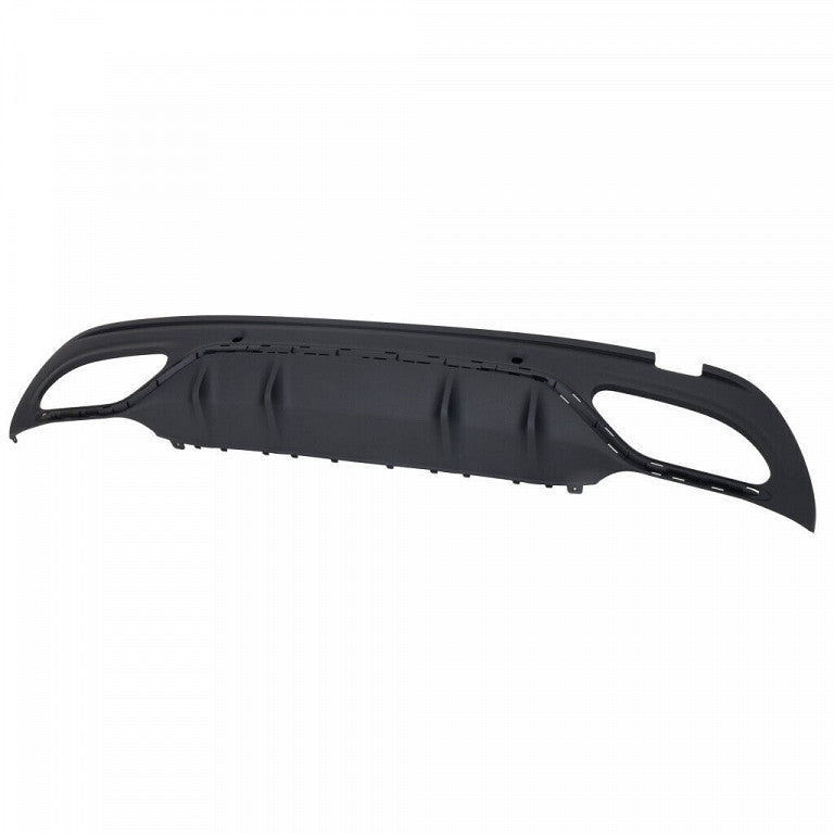 Valance Rear Lower Textured Black Finish For Mercedes - MB1195137