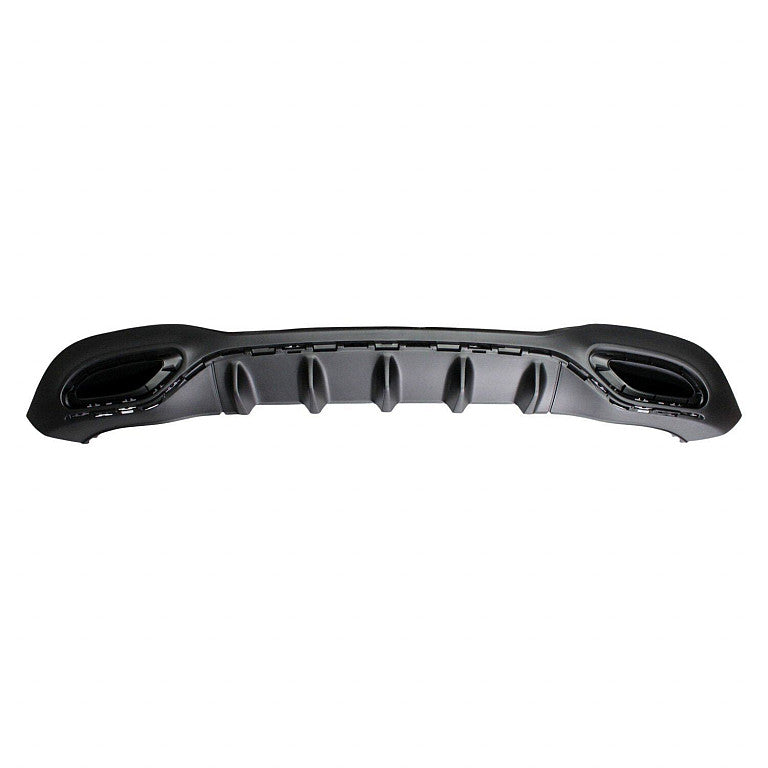 Valance Rear Lower Textured Black Finish With Amg For Mercedes - MB1195141