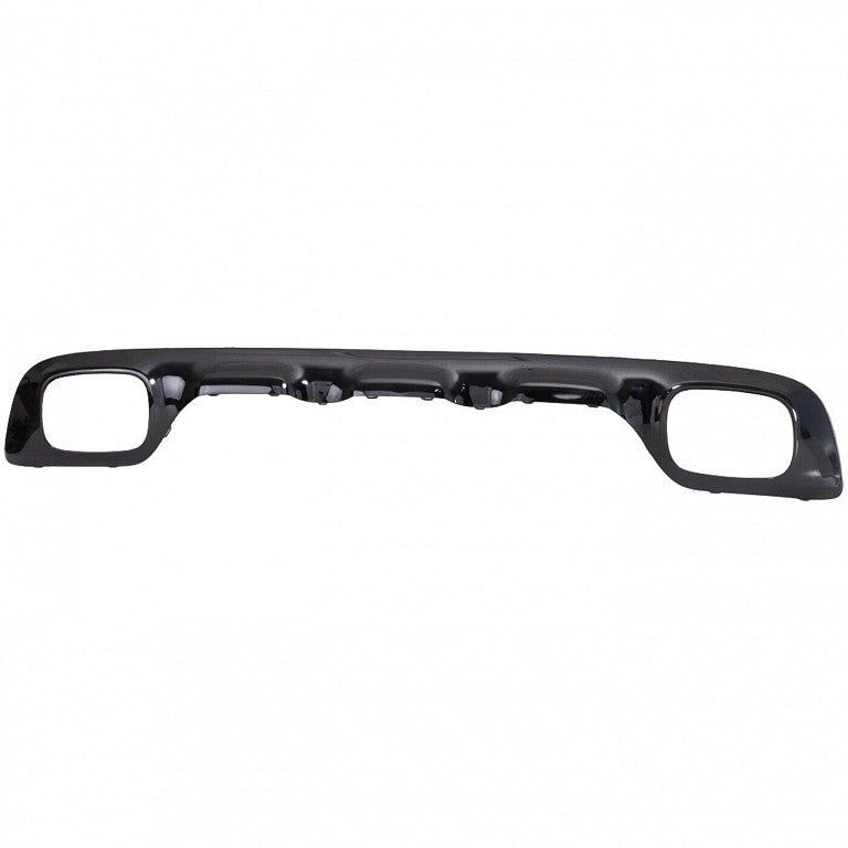Valance Rear Lower Ptd Bright Black With Night Pkg / Amg For Mercedes - MB1195148