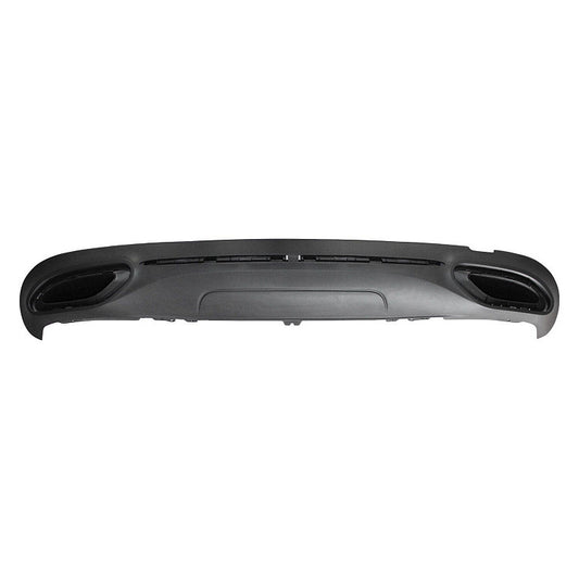 Valance Rear Lower Textured Black Finish Without Amg For Mercedes - MB1195149