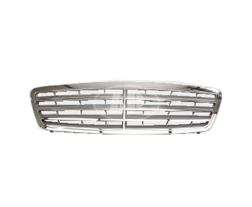 Grille Chrome/Silver With Sport Pkg (Avngrd/Elgns) For Mercedes - MB1200142
