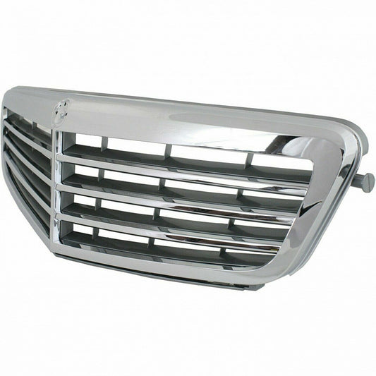 Grille Chrome Gray Without Amg Pkg With Elegance Pkg For Mercedes - MB1200145
