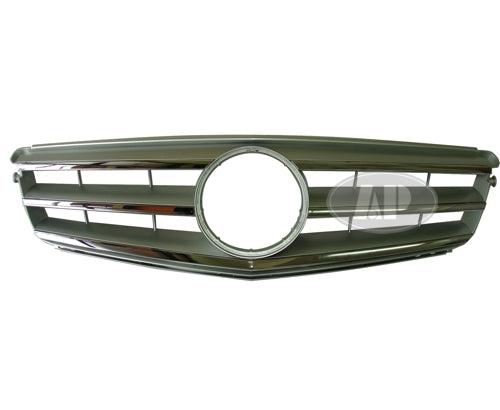 Grille Chrome/Silver Without Amg Pkg With Sport Pkg For Mercedes - MB1200148