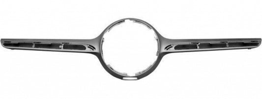 Grille Molding Front Center Silver Single Bar Style With Camera For Mercedes - MB1210135