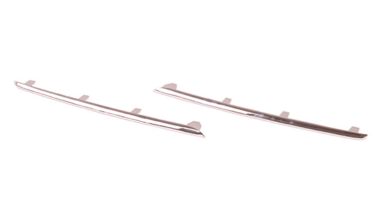 Grille Moulding Upper All Chrome Driver Side For Mercedes - MB1212100