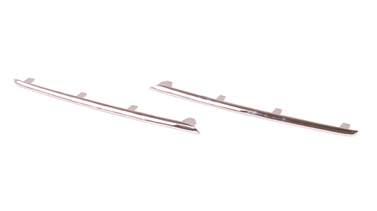 Grille Moulding Upper All Chrome Driver Side For Mercedes - MB1212100