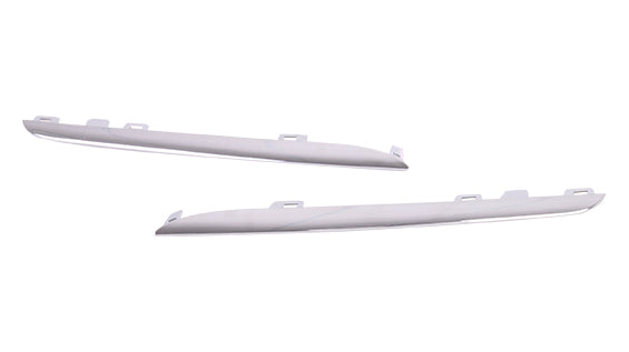 Grille Moulding Driver Side Upper All Chrome For Mercedes - MB1212103