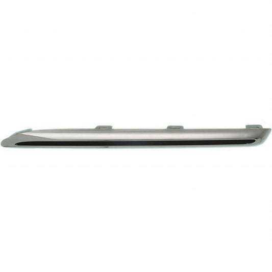 Grille Molding Driver Side Upper Chrome With Sprt Pkg For Mercedes - MB1212108